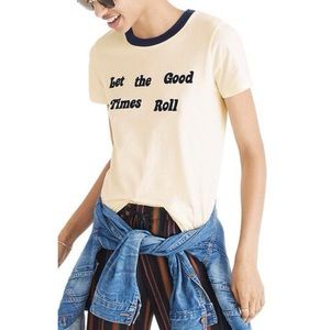 Madewell Let the Good Times Roll Ringer Tee